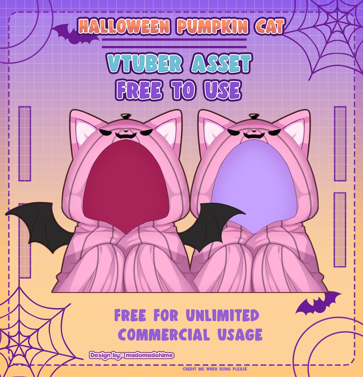 madomadohime's tweet photo. ❤️Pumpkin Cat vtuber Hoodie❤️
❤️Free to use❤️

Hope you like it!! 

Download from my Kofi-->https://t.co/p3lGDOv69O

#freevtuberasset #VTuberAssets #VtuberSupport
#フリー素材 #Vtuber素材 #無料素材 https://t.co/3X79d6LLX2
