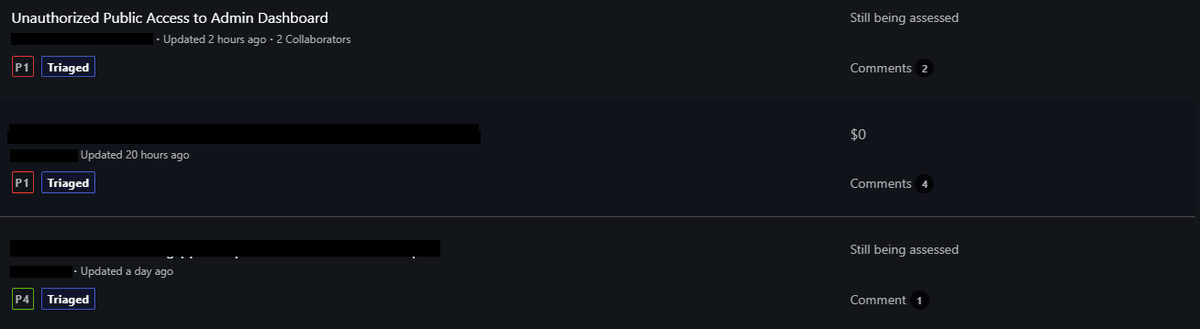 Ali K. M (@mysanismine) on Twitter photo Long time no hacking
Last 24 hr was really good, I was able to found 3 bugs in 2 different programs with <a href="/_MK_Mustafa/">Hero_of_Digital</a>.
All using shodun.
#BugBounty #bugcrowd #hacker Long time no hacking
Last 24 hr was really good, I was able to found 3 bugs in 2 different programs with <a href="/_MK_Mustafa/">Hero_of_Digital</a>.
All using shodun.
#BugBounty #bugcrowd #hacker