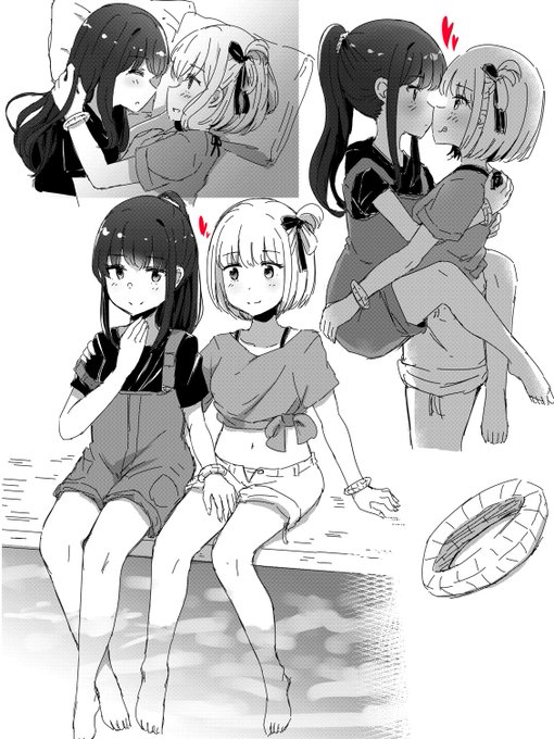 付き合ってるちさたきの幻覚
#リコリコ 