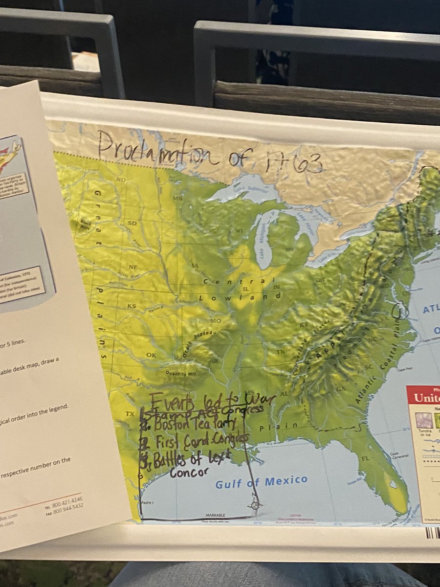 McAllenSSdept's tweet image. Working on map skills with a focus on Point of View during the American Revolution with @SocialStudiesSS @TxSocialStudies #TXCSS2022