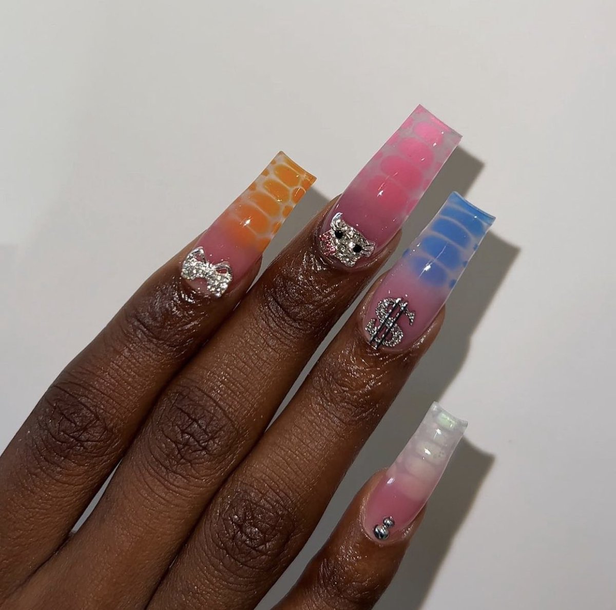 thatbdohernails's tweet photo. ill be living in raleigh starting next month so here’s a thread of some of my favorite sets i’ve done in fayetteville! #raleighnailtech https://t.co/wwwDOinPdm