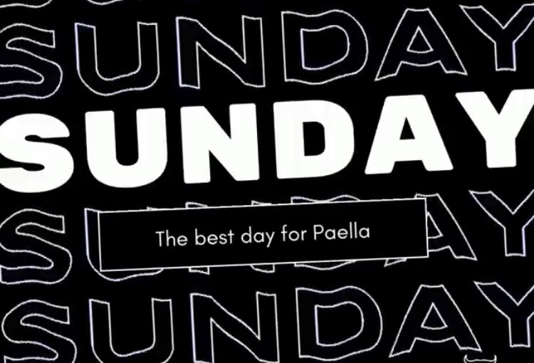 denadatapas's tweet photo. This is your reminder that tomorrow is the best day of them all, it's Paella Sunday! 🇪🇸
#tapas #restaurant #spanishfood #spain #tapasrestaurant #guildford #food #guildfordrestaurant #guildfordfood #familybusiness #supportlocal https://t.co/HKEw7ZdzQo