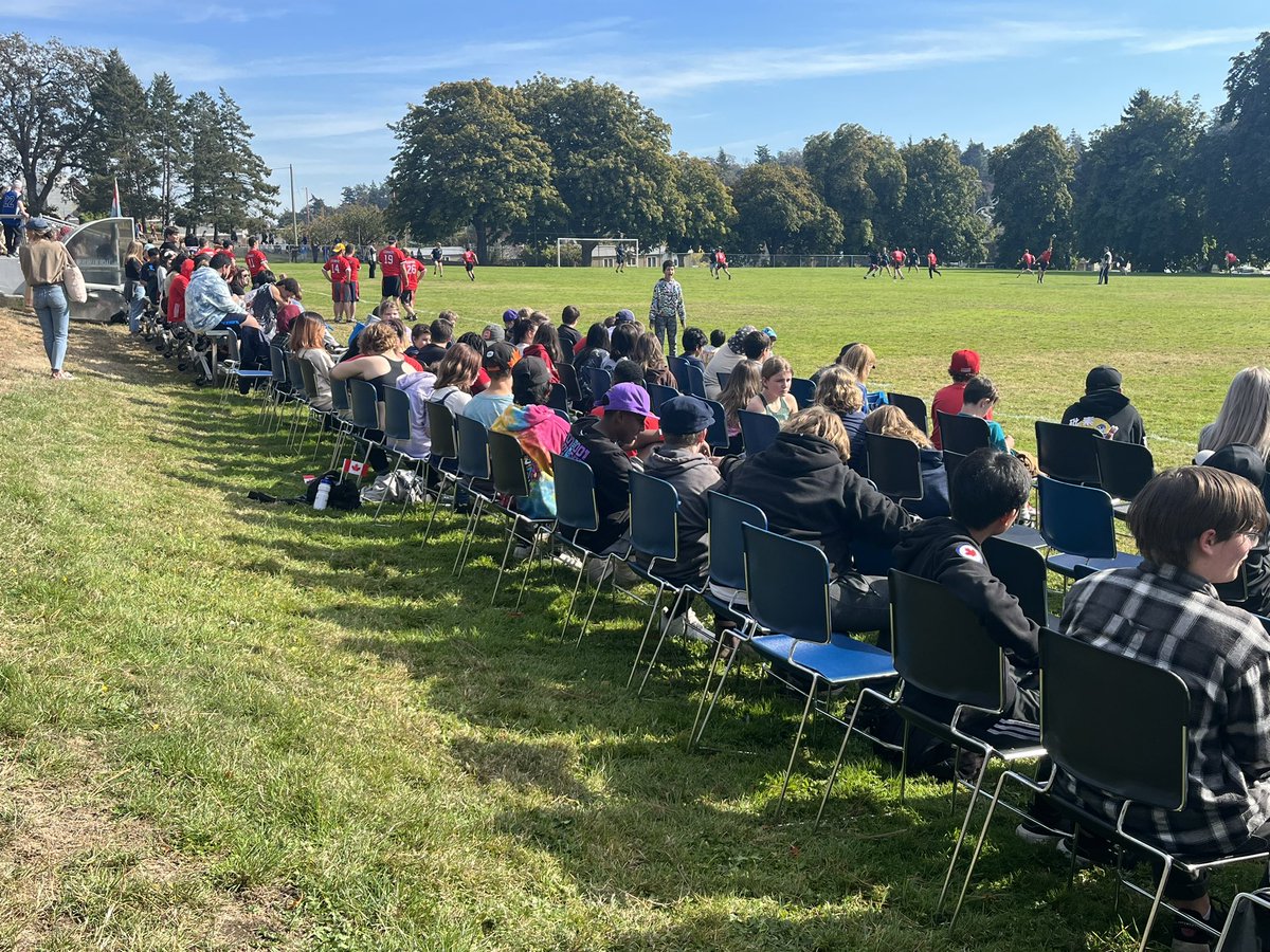 Always a pleasure to connect students with our community. Thank you <a href="/EsquimaltMFRC/">Esquimalt MFRC</a> <a href="/RoyalCanNavy/">Royal Canadian Navy</a> <a href="/RCAF_ARC/">Royal Canadian Air Force</a> for the invite to this community event.