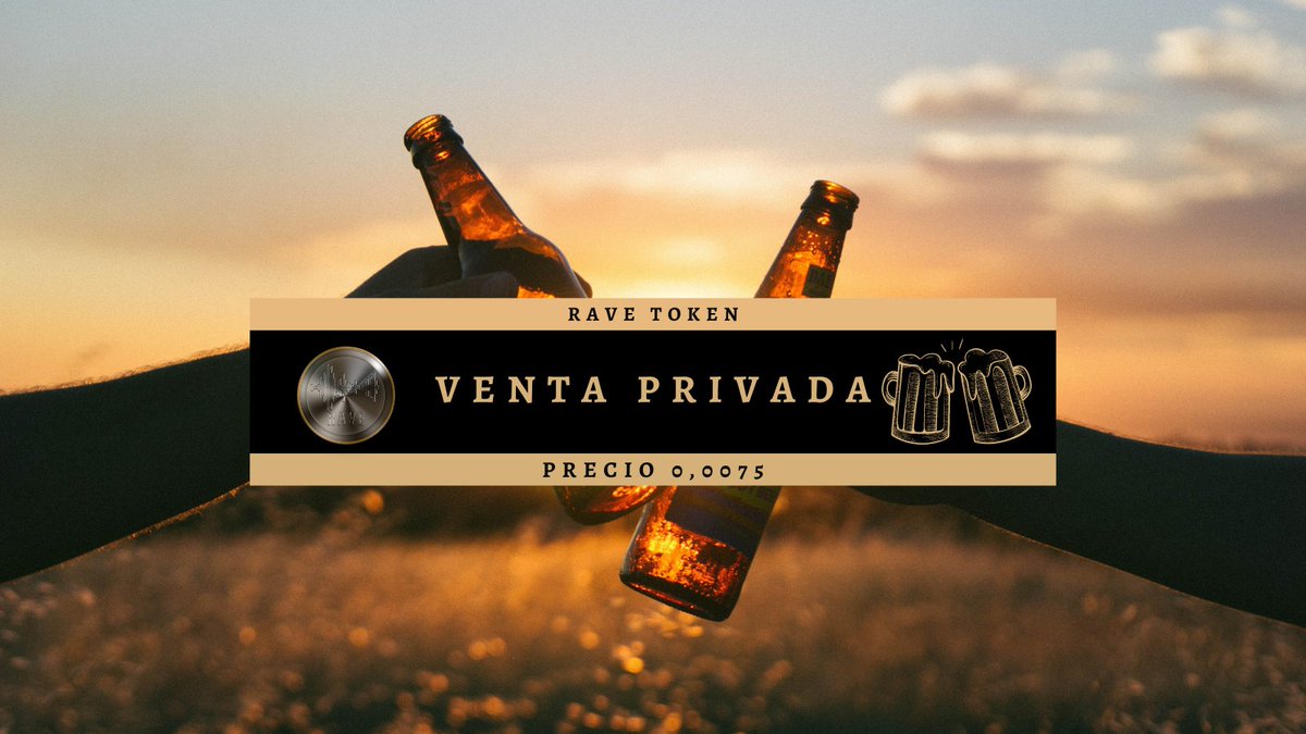 rave_token's tweet photo. #RAVE
Venta privada🔥
Precio 0,0075🤑
Contrato auditado por @FreshCoinsIo 
2 productos ya en camino...😏🍻
Quieres saber más?
Entra al grupo oficial https://t.co/SfnRM80sSe

#BSCGem #giveaway #PrivateSale #RaveArmy #beer #BTC #Crypto #Crypto嫩妹会所 #Cryptocurency https://t.co/ikCQhmylNC