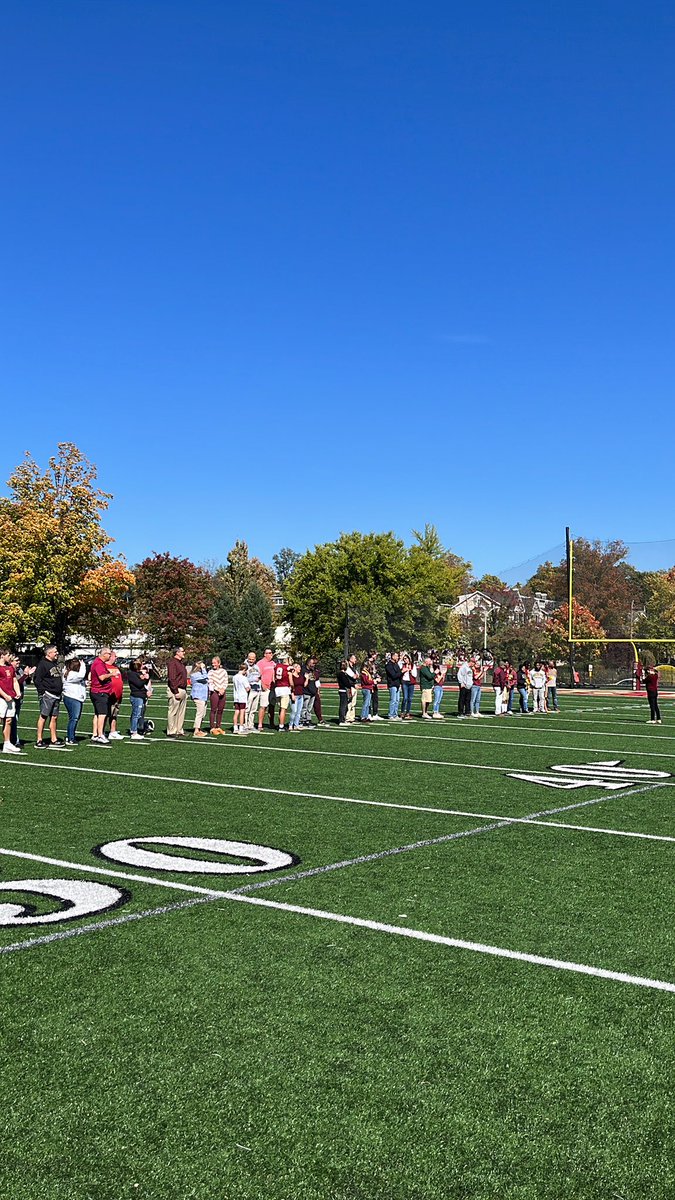 <a href="/FordsFootball/">Haverford Football</a> vs <a href="/SCHBlueDevils/">SCH Academy Athletics</a> celebrates senior day! #Seniors #GoFords