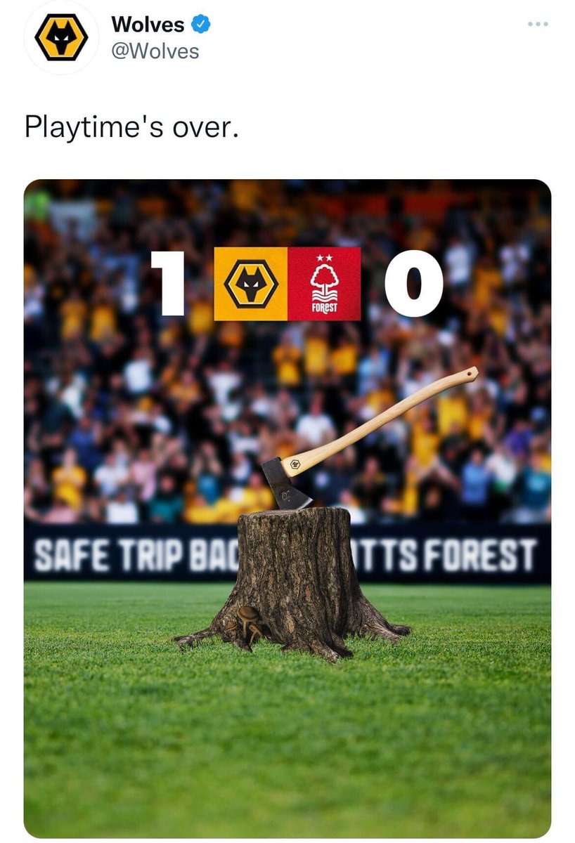 Wolves took that personally 👀