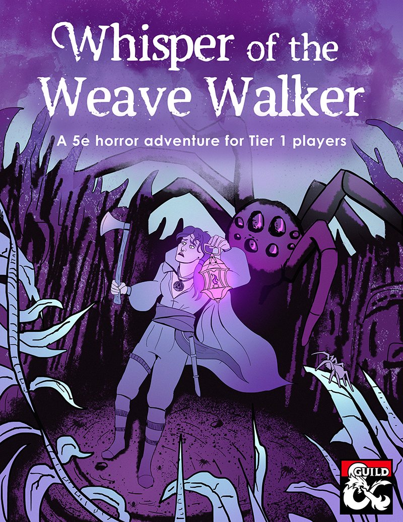 CW: Spiders
Looking for a horror adventure for a Halloween game? Taylor wrote a very detailed review of this adventure that I hope you'll check out!