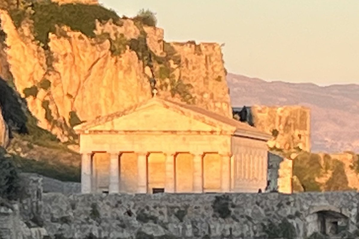 #Corfu is glorious.  Loving the first day here and the old town. #Greek #life, #sunshine and #food