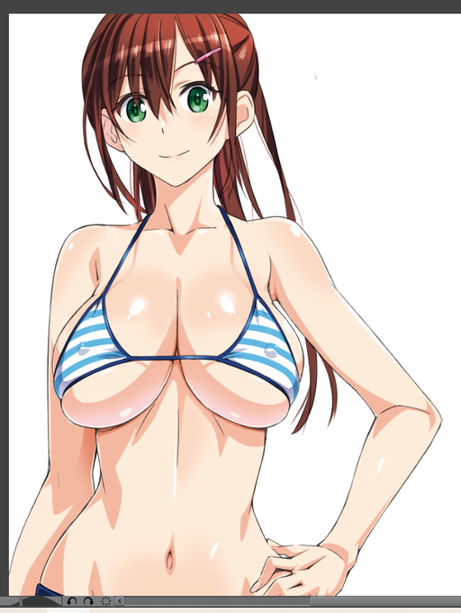 なんとなく一作目最初のページの頭だけ描き直してみる 