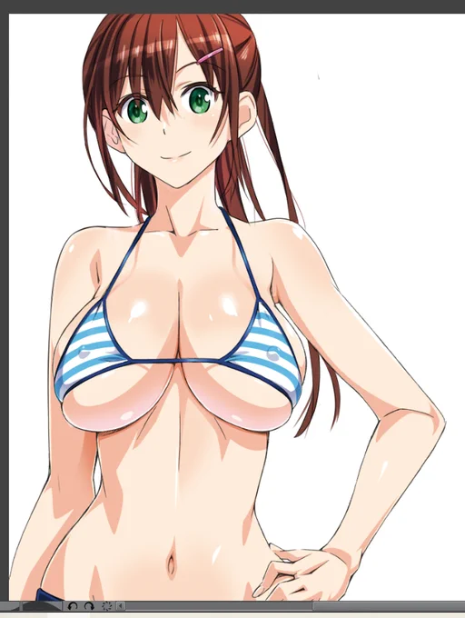 なんとなく一作目最初のページの頭だけ描き直してみる 