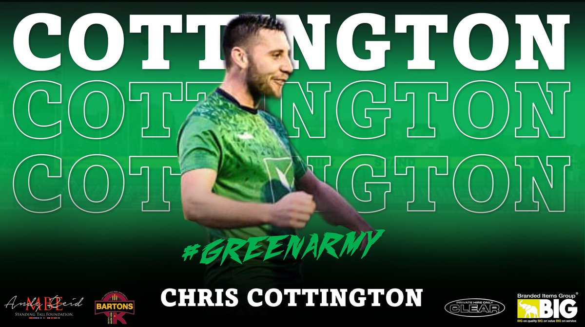 Today's Man Of The Match Sponsored by Steve Caunce LTD is <a href="/ChrisCotty8/">Chris Cottington</a>

#GreenArmy