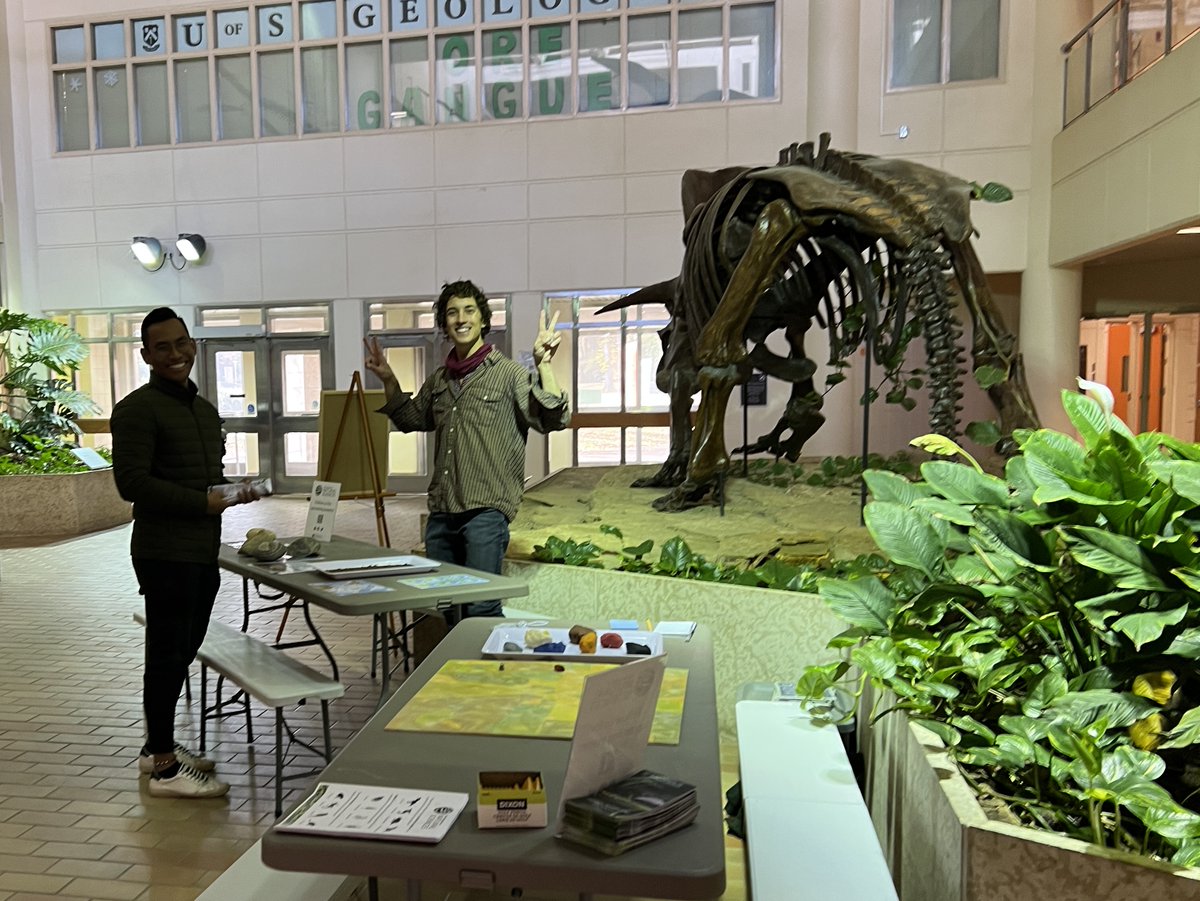 Come see us 10am-2pm today and learn about glacial erratics with hands-on activities!