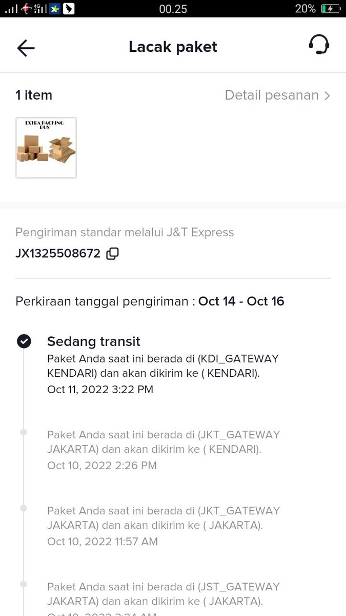 dedenrezaldi's tweet photo. @jntexpressid Ini paket saya stuck digudang mau sampai kapan? Sdh 5-6 hari loh !! Itu karyawan nya ngapain aja paket sampe ga di apa apain selama itu,  katanya dikirim tgl 11 eh molor smpe skrg tgl 16 ga jelas https://t.co/ZX0QLOlVjY