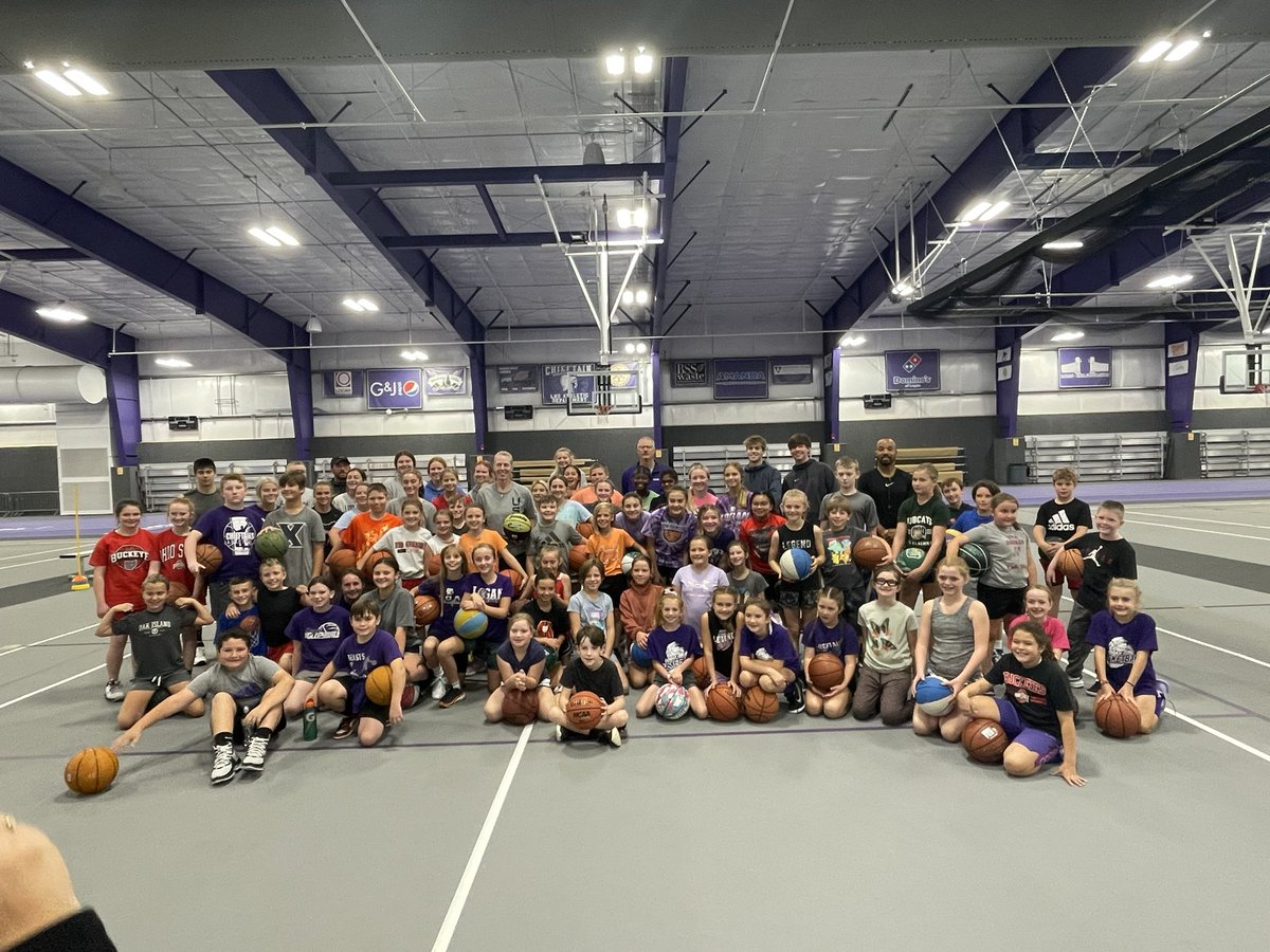 Katie Smith Clinic at the Chieftain Center a big hit today!  Thanks Katie!