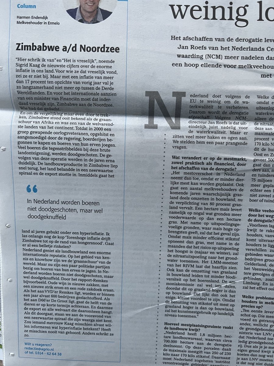 ⁦ter kennisgeving vast aan <a href="/SigridKaag/">Sigrid Kaag</a>⁩ om te laten weten wat een hyperinflatie is😂