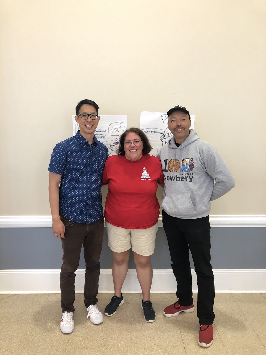 kathrynrh's tweet photo. This week was AWESOME! I ❤️ #VCBF! Thank you so much @DanPoblocki @CGrabenstein @geneluenyang @JerryCraft @jaycooperart @varianjohnson @LRGiles @WriteinBK @raulthe3rd @rginns @lisa_mcmann for talking to me!! You are all soooo amazing!! https://t.co/dEUMnUlcXz