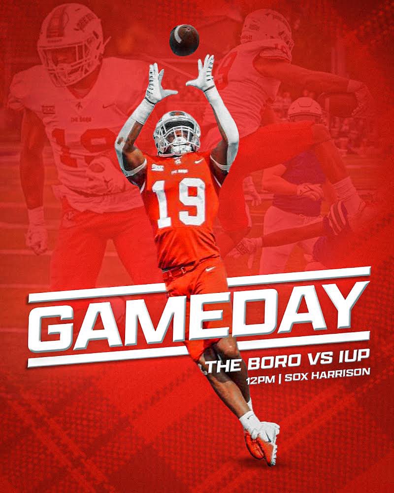 EdinboroFB's tweet photo. ⏰ - October 15th, 12PM

📍 - Sox Harrison Stadium 

🔗 - https://t.co/iFhmFu8KgX…

#TheBoro⚔️ https://t.co/OqUUc7j2cD