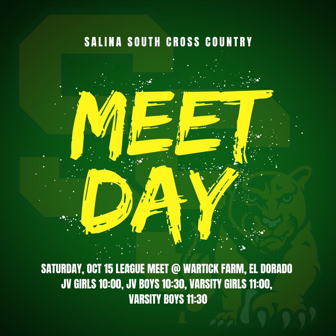 It’s meet day ⚡️ Good luck to our runners at League!!