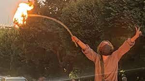 taslimanasreen's tweet photo. Women burning hijabs in Iran. The most necessary revolution for women's freedom in the 21st century. https://t.co/MOAfTeZhfn