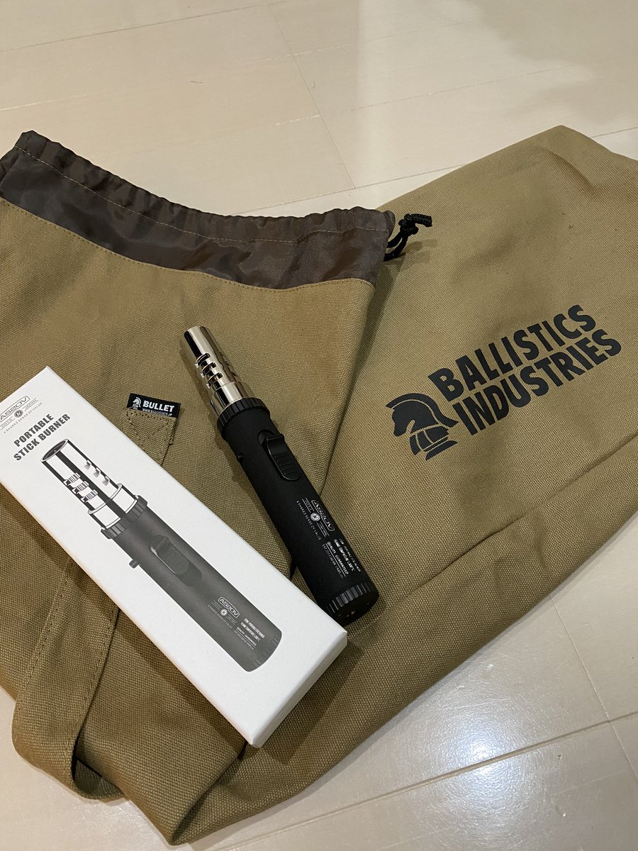 ryodafone's tweet photo. アルペンアウトドアーズの在庫ラスイチGET🎃 #as2ov ポータブルスティックバーナー　ついでに #ballistics のポールケースも https://t.co/4jjGNjgNs3