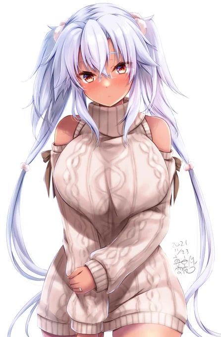 寒くなってきたし可愛いセーターとか着せたい・・( ˘ω˘ ) 