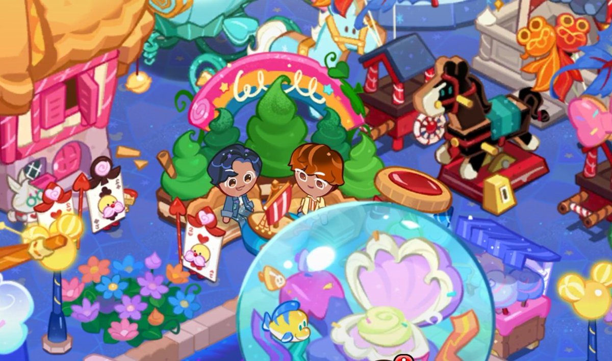 jinzuing's tweet photo. having a field day hosting jinkook cookies' disneyland date https://t.co/GWRxfMe5nm