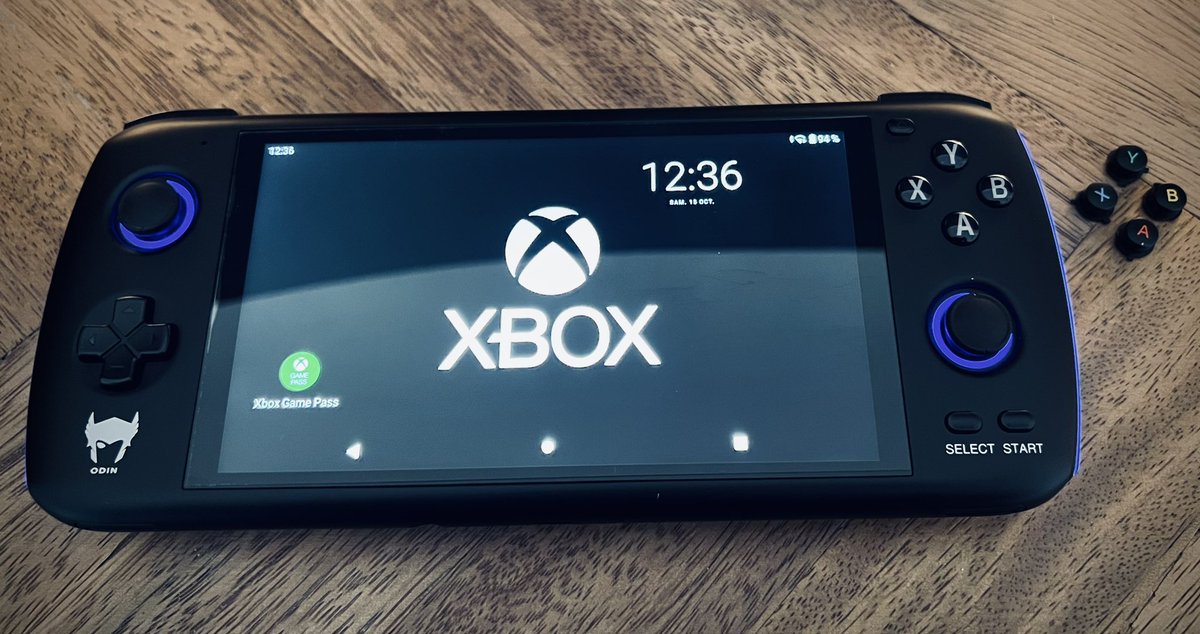 o_st3ph_o's tweet photo. @SakuraRetroModd #ayn #aynodin #aynodinpro #odinpro #RETROGAMING #xboxgamepass https://t.co/VHdVCEy168