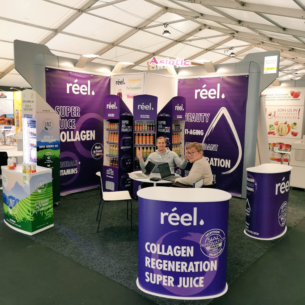 reelcollagene's tweet image. Come &amp;amp; visit us @sial_paris!
Hall 5C F 81
#SIALParis #collagendrink #superfood