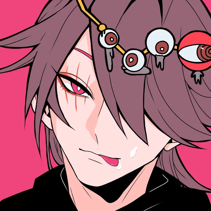 オリジナル(筆の動くまま生まれたやつ) 