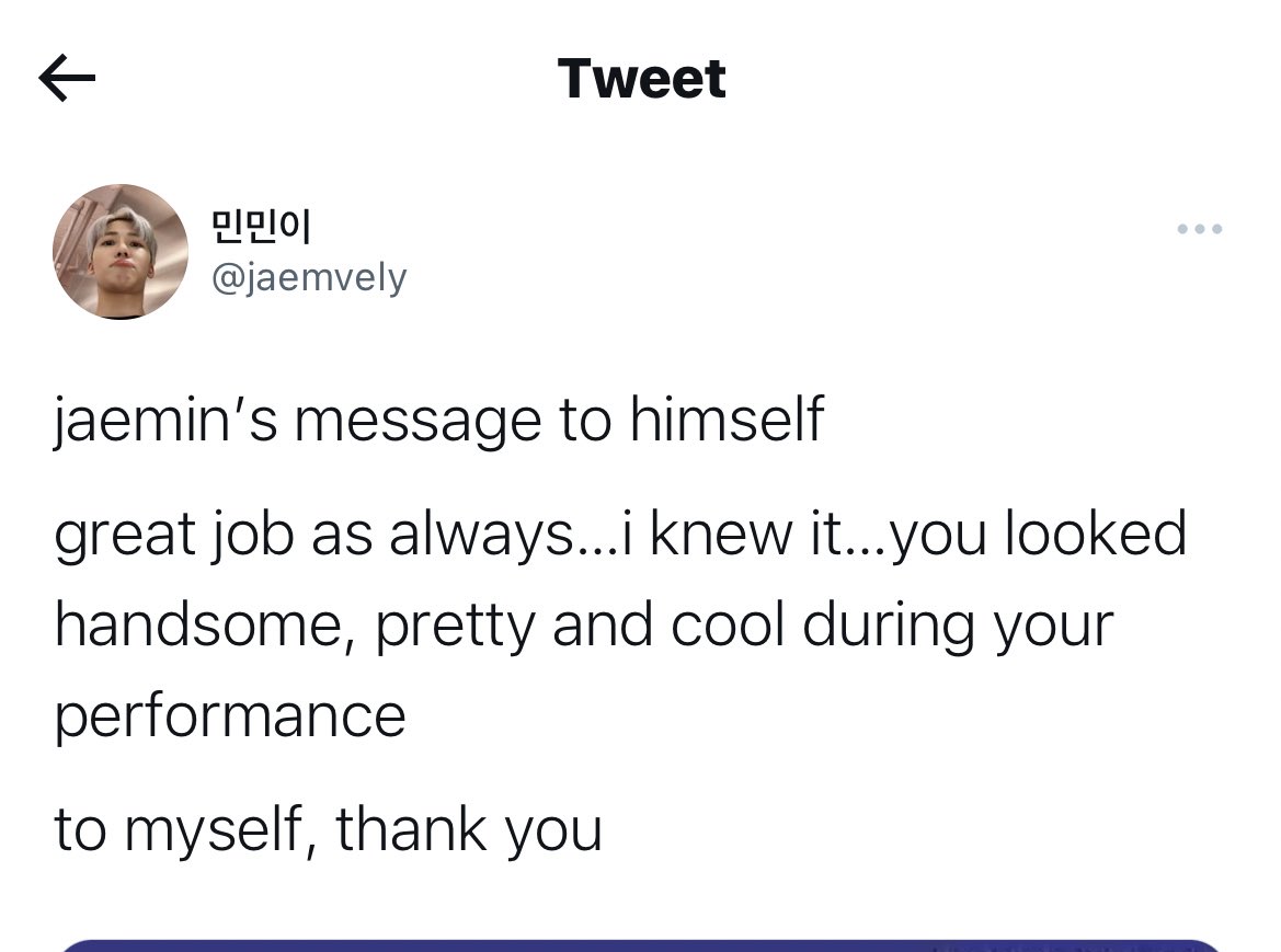 njmhae's tweet photo. jaemin is the number 1 jaemin fan https://t.co/BxxLSX6Xgh