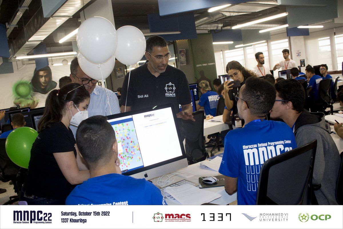 We got our first problems solved by The team MOY from 1337 khouribga 🎈🎈🎈
#MNPC22