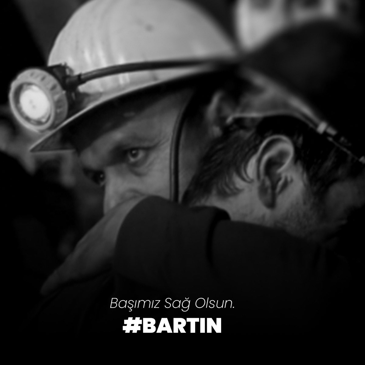 Bartın'da meydana gelen patlamada hayatını kaybeden madencilerimize Allah'tan rahmet, yaralılara acil şifalar diliyoruz. #Bartın