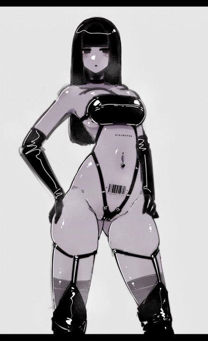 バーコード淫紋🖤へそぴ 