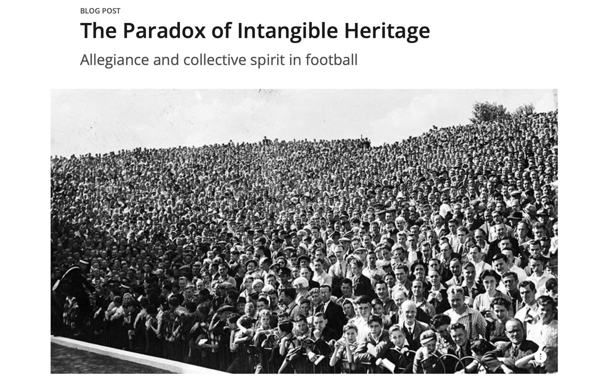 Do you know the "Ship of Theseus" paradox? 𓊝 
<a href="/TopfotoUK/">TopFoto Archives</a> explores the paradox of #IntangibleHeritage by looking at the history of English football club <a href="/Arsenal/">Arsenal</a>⚽️in a <a href="/weave_eu/">WEAVE</a> project guest blog ➡️bit.ly/3yIaLya