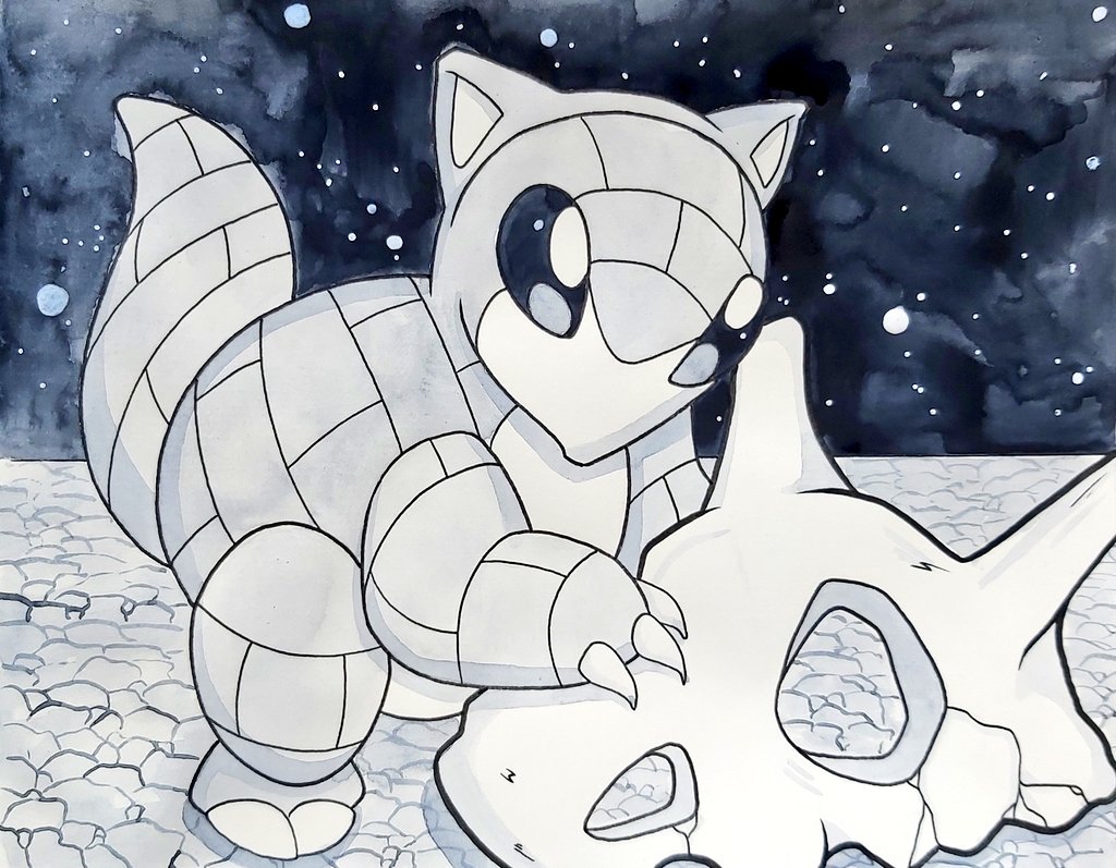 sour_trick's tweet photo. Inktoberday 15: Armadillo = Sandshrew
#ink #Inktober #inktober2022 #inktober22 #inktober2022day15 #Inktoberday15 #inktober2022armadillo #armadillo #sandshrew #sandan #pokemon #desert #skull #fanart #Art #artwork #traditionalart #Watercolour #watercolorart #drawing https://t.co/Zn9QUn2bwH