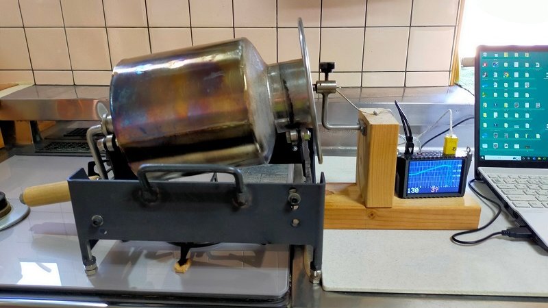 セールファッション 電動小型焙煎機　URACATAコーヒー焙煎モニターセット 調理機器