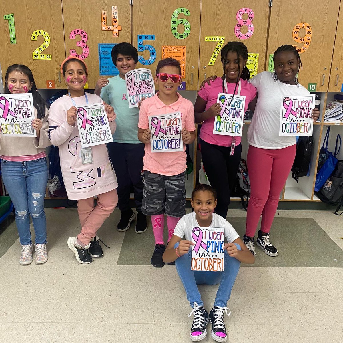 TUPSchools's tweet photo. Pink Out at Jefferson School! #WeareproudofU https://t.co/Xt0CqpE4v7