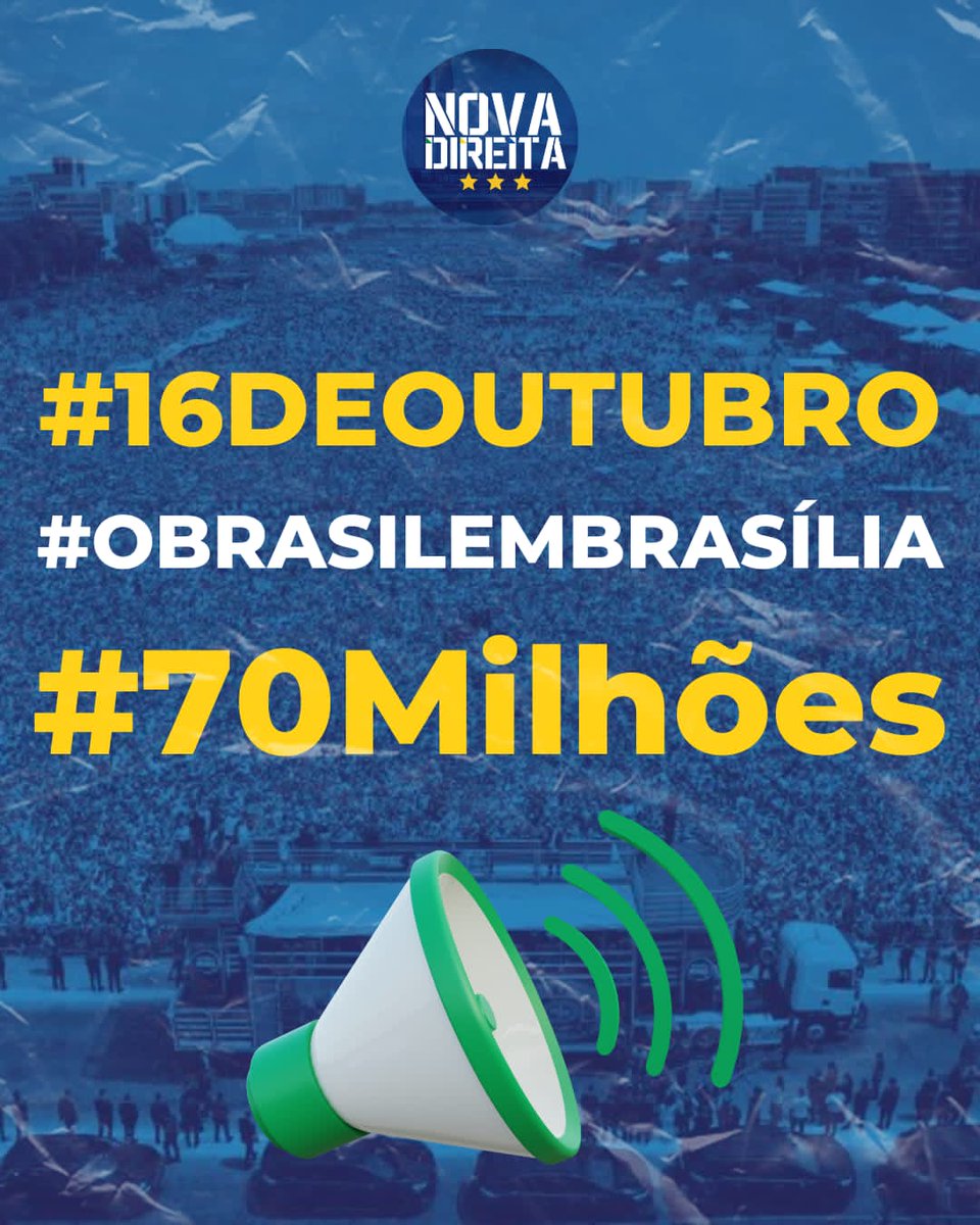 Valeria36737381's tweet photo. Bom dia patriotas!🇧🇷
O grande dia está chegando!!! Vamos fazer acontecer! Nosso Presidente Jair Messias Bolsonaro precisa de nós!
#OBrasilEmBrasilia https://t.co/Dk8EP0kd2r