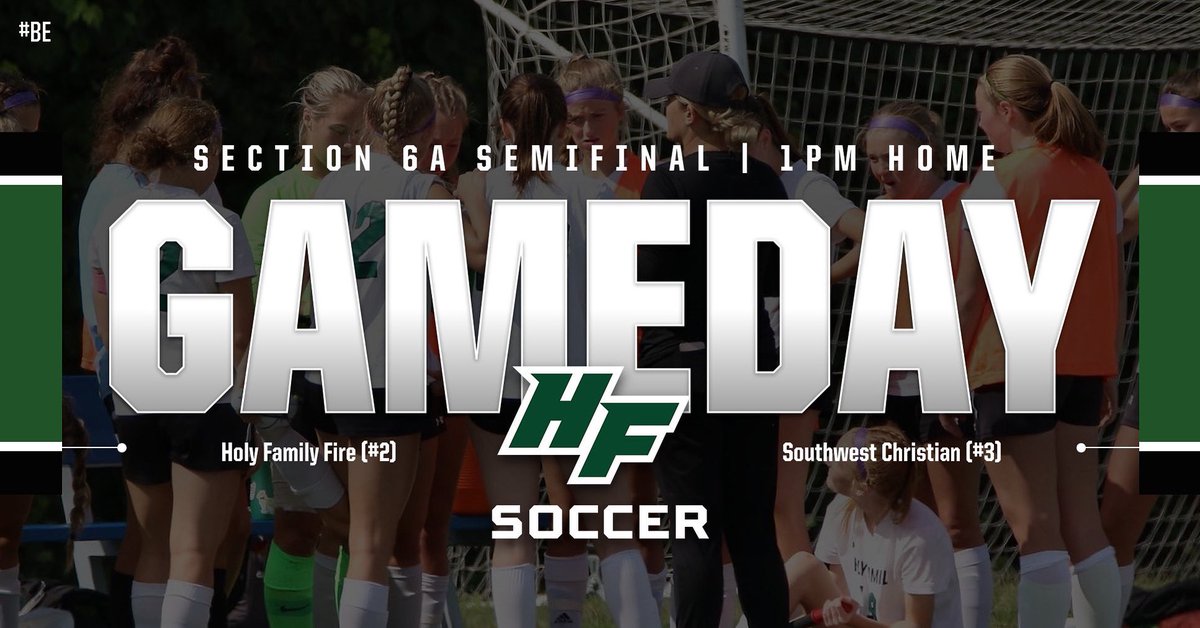 It’s GAMEDAY! Today the Fire face the SWCHS Stars (#3) in the Section 6A Semifinal to fight for a spot in the Final!

⏱️1PM
📍HOME
🎟️ $5 Students / $10 Adults at the door