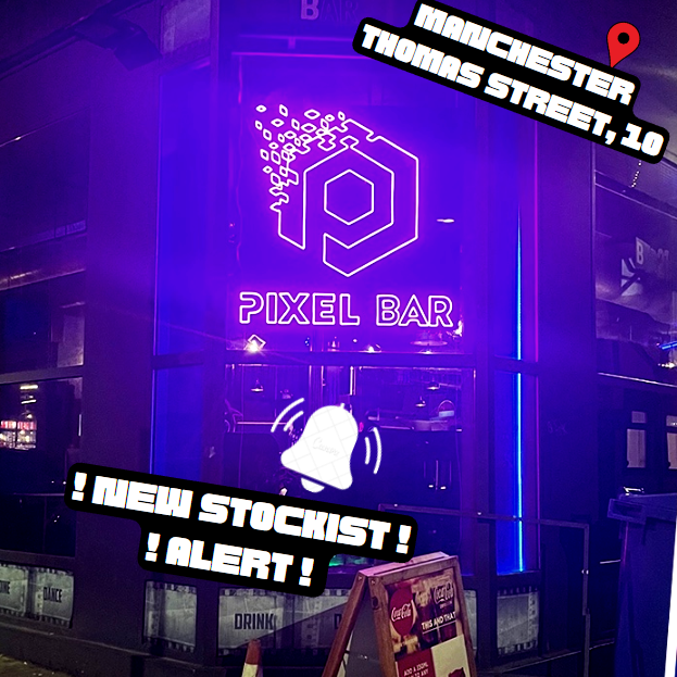 ChuloDrinks's tweet photo. Looking for a fun new way to spend your saturday night ? 🤔

We can 100% reccomend one of our new stockists @@PixelBars ! 
The perfect place for all our gamers and nerds out there to get yourself a #SourUp 🙌

#ChuLo #PixelBar #Pixel #Gaming #NerdCulture #Foodandbeverage #StartUp https://t.co/CaPkkatY44