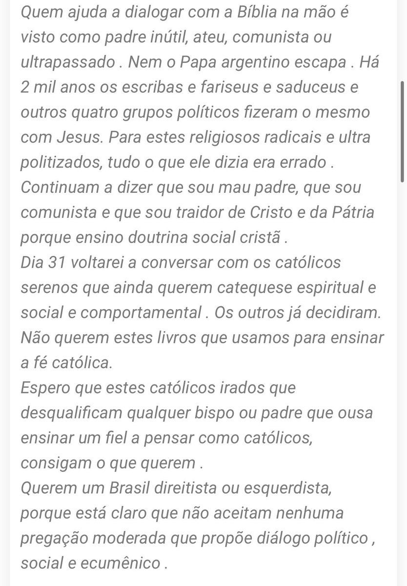 MarcosAPacheco_'s tweet photo. Deixo aqui as reflexões do Padre Zezinho https://t.co/hKm2NGm3ah