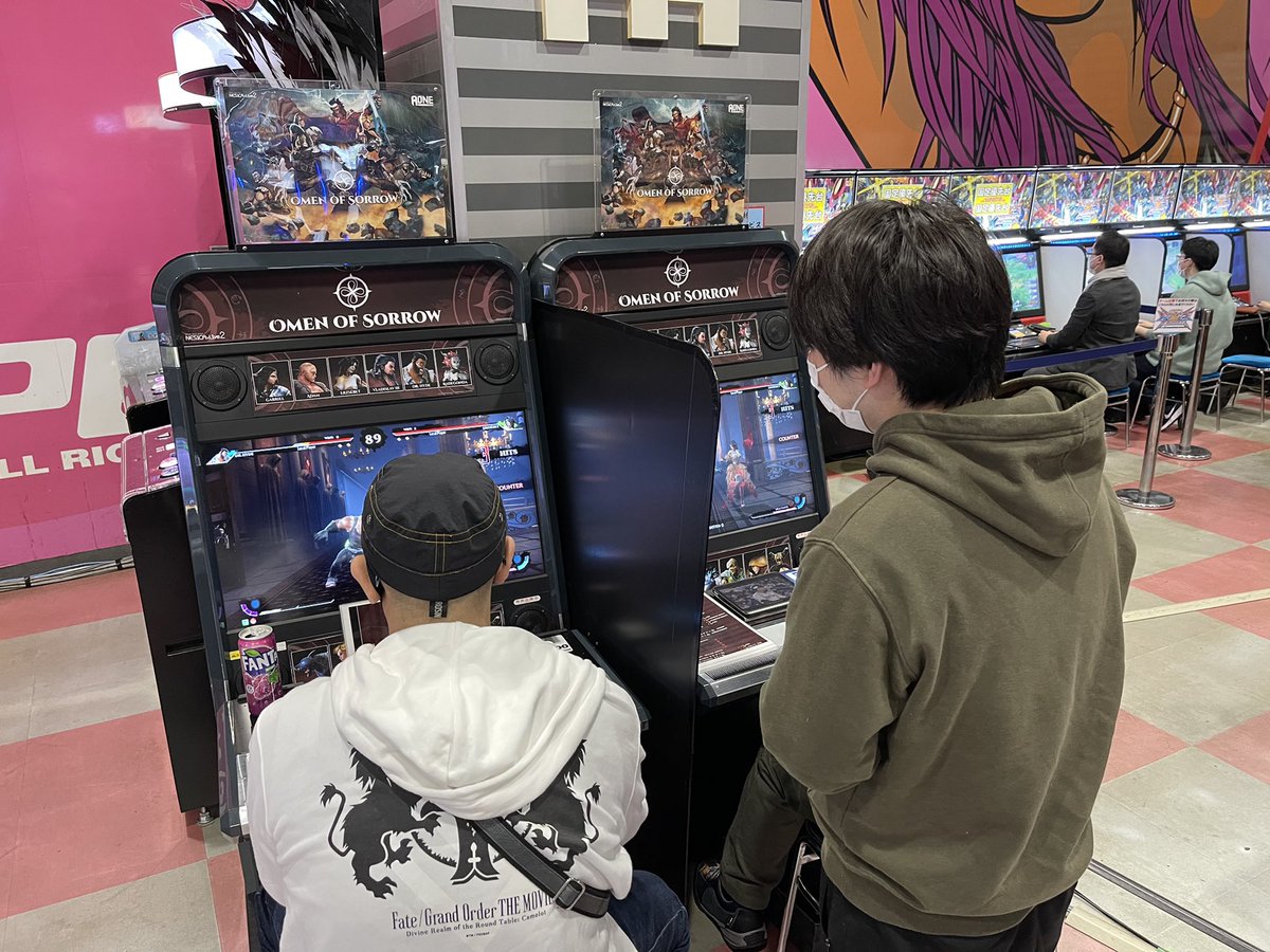 Some pics of the OoS test. 👾🕹