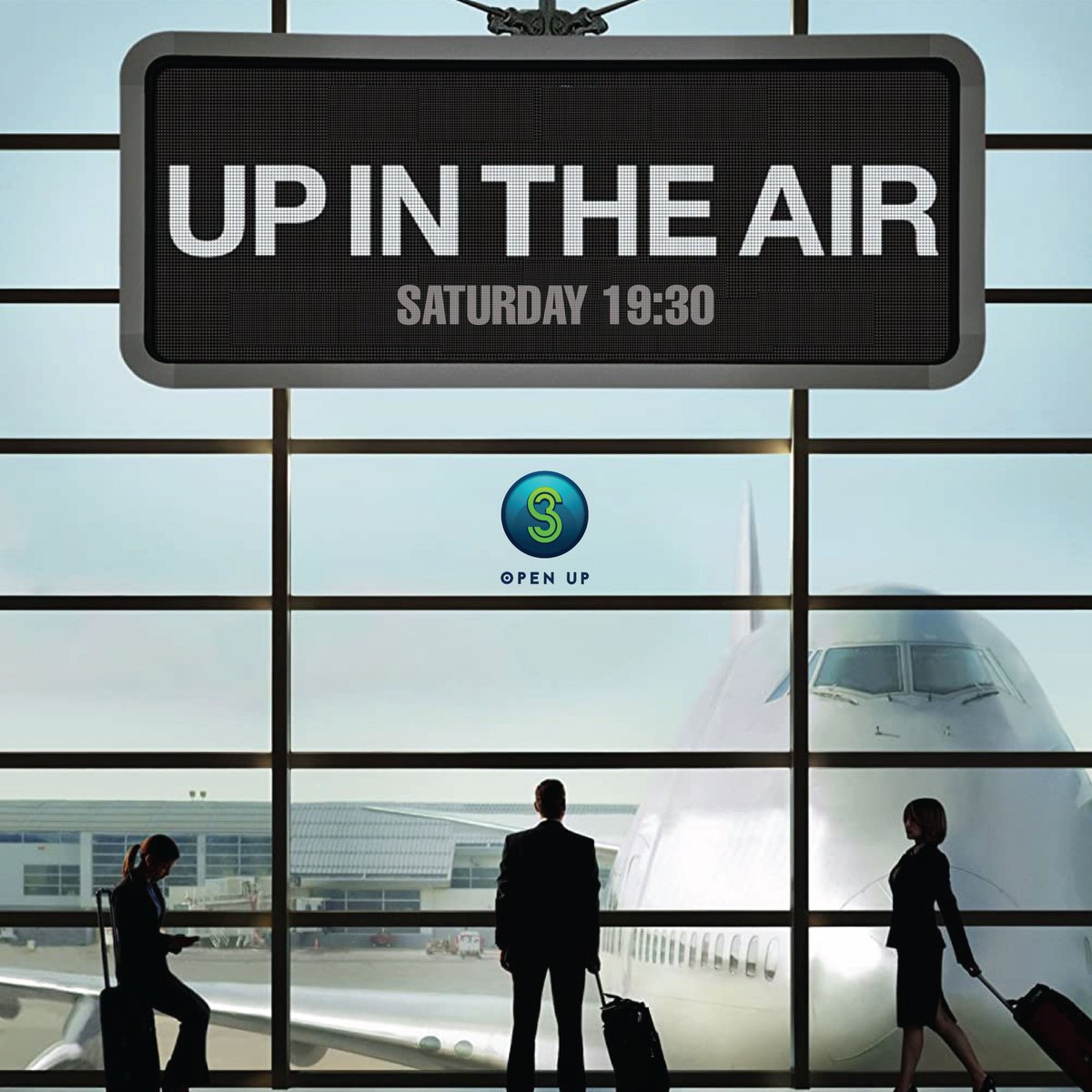 Tonight at 19:30 on Up In The Air; Ryan, a corporate downsizing expert, takes his new colleague on his office tour. On the way, he meets another flier and the two begin a casual relationship. #S3OpenUp #S3FearlessByNature