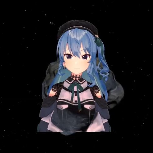 SUI-CHAN IN... SPACE??💙💙💙 