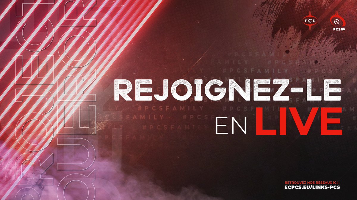 🔴| ON STREAM |⚫

<a href="/iRealThem1/">iRealThem</a> est en #stream sur la #PCSTV 📺

Quelques ranked sur #Overwatch2 sont de mise !
➡️ pcs-tv.com

Jeu complet ou mise à jour ? 🤔

#PCSFAMILY❤️🖤