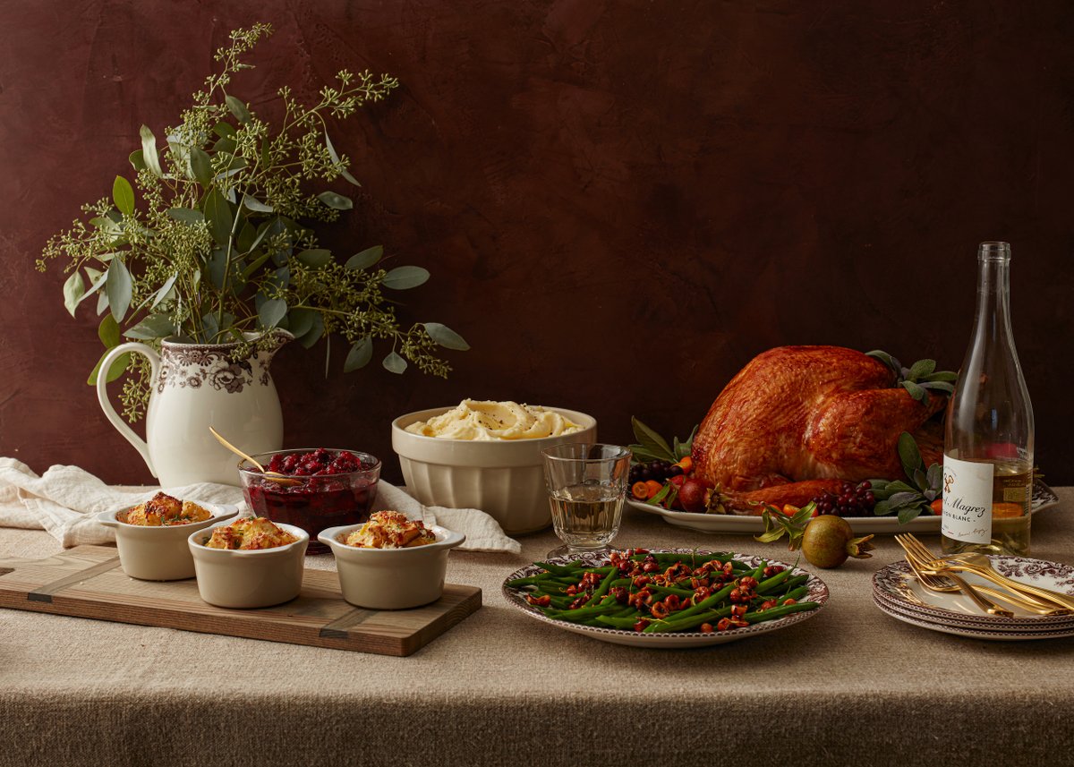 Who's ready for an elevated Thanksgiving? Set ur table, prep ur pies, and of course perfect ur turkey with all of the curated items on @TheMarthaShop. We have dinnerware, quality cookware, and all the touches you need to make the holiday memorable. bit.ly/3T6pU4C