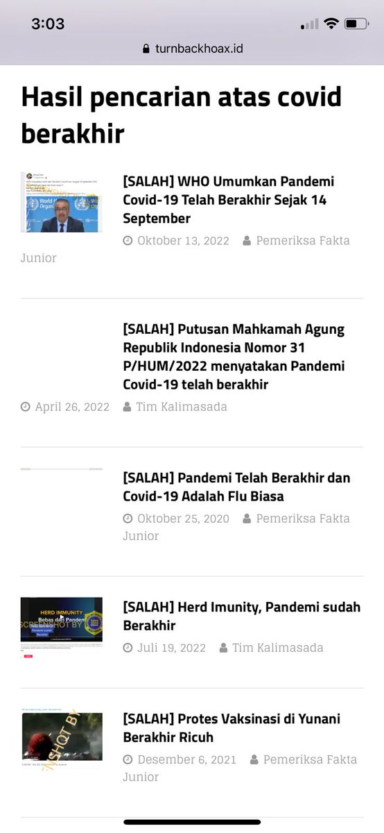 akukeren888's tweet photo. Dan setelah saya cek melalui website https://t.co/qDkeCukOQc ,berita mengenai berakhirnya Covid-19 tersebut terkonfirmasi hoaks. https://t.co/qDkeCukOQc itu sendiri merupakan sebuah website/ komunitas online yang bertujuan untuk memerangi informasi palsu di internet. https://t.co/w4PleKzW1N