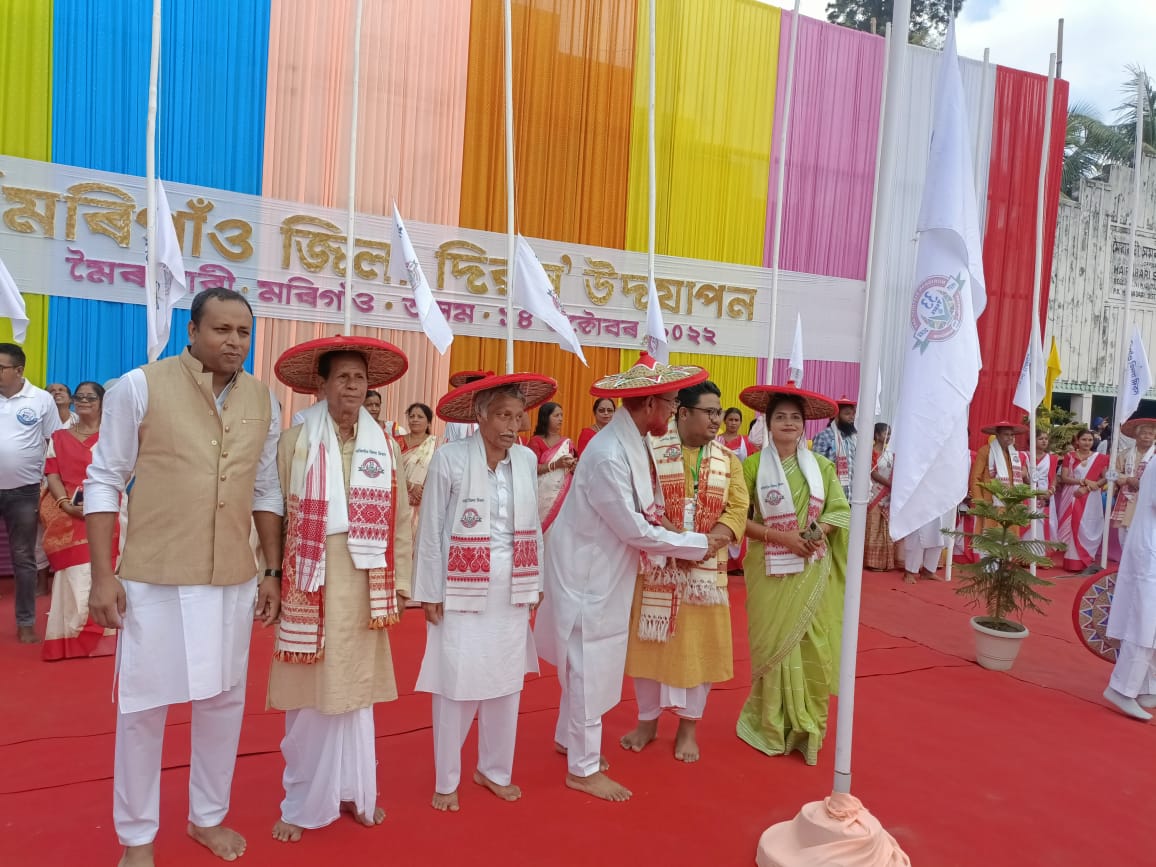 DcMorigaon's tweet image. Celebration of District Day is going on at various locations, few Glimpses of District Day Celebration at Moirabari, Morigaon.
#DistrictDay #Morigaon #MorigaonDistrictDay