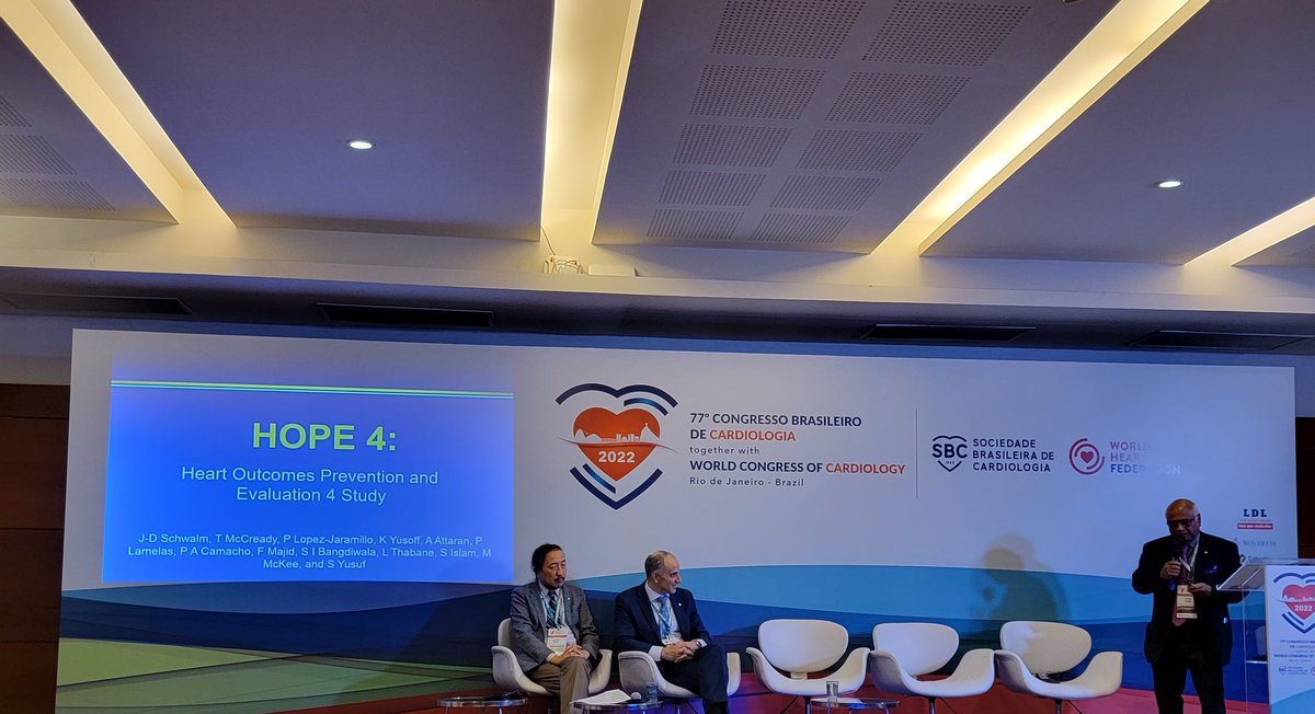 DVervoort94's tweet photo. "What we normally do in 4 health visits, we should now do in 1."

Prof. Salim Yusuf @PHRIresearch discusses #HOPE4 lessons from 🇲🇾 &amp; 🇨🇴:

🔎 Identify contextual barriers

🎓 Train community health workers

✅️ Agreement with physicians >90%

⬇️ SBP &amp; LDL

#WCCardio #SBC2022 https://t.co/qMHVxFgJpd