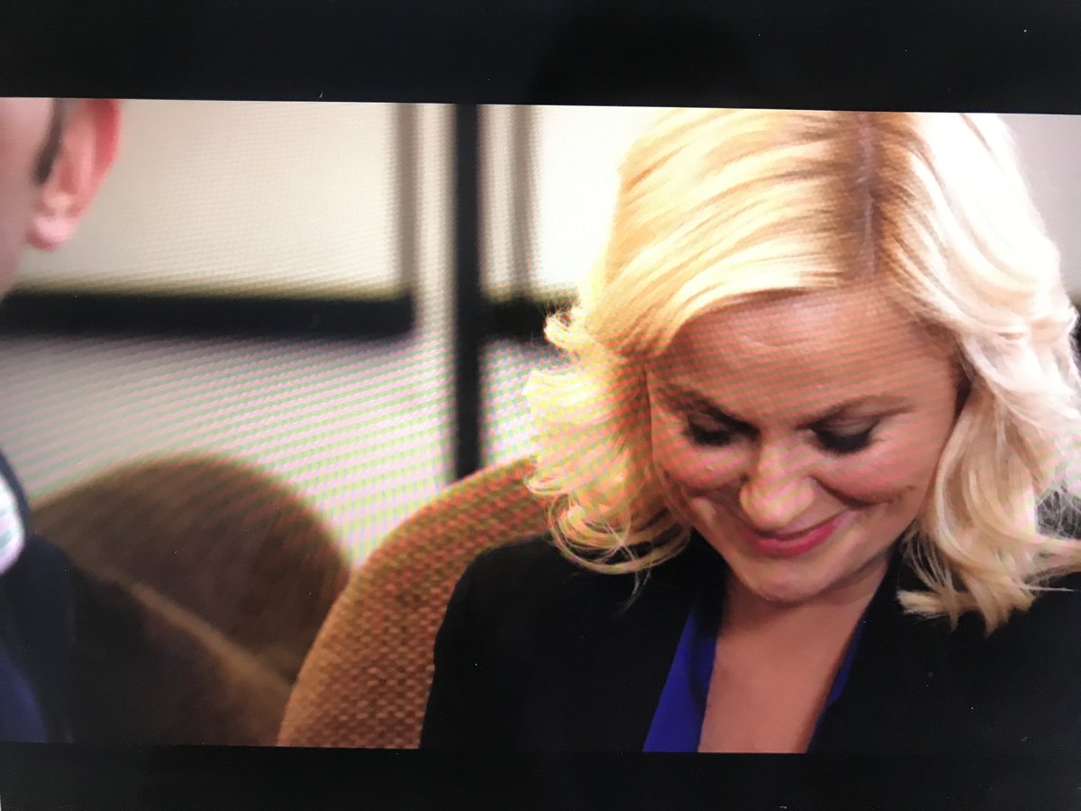 controversial opinion but there is truly no better moment in acting history than season 4 episode 22 of parks and rec where Amy Poehler finds out about Leslie's success and smiles down at herself. 10/10. wouldn't change a single thing. cry everytime.